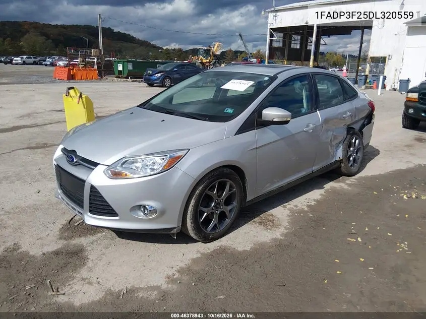 2013 FORD FOCUS VIN 1FADP3F25DL320559 — фото 2