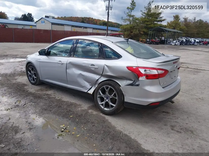 2013 FORD FOCUS VIN 1FADP3F25DL320559 — фото 3