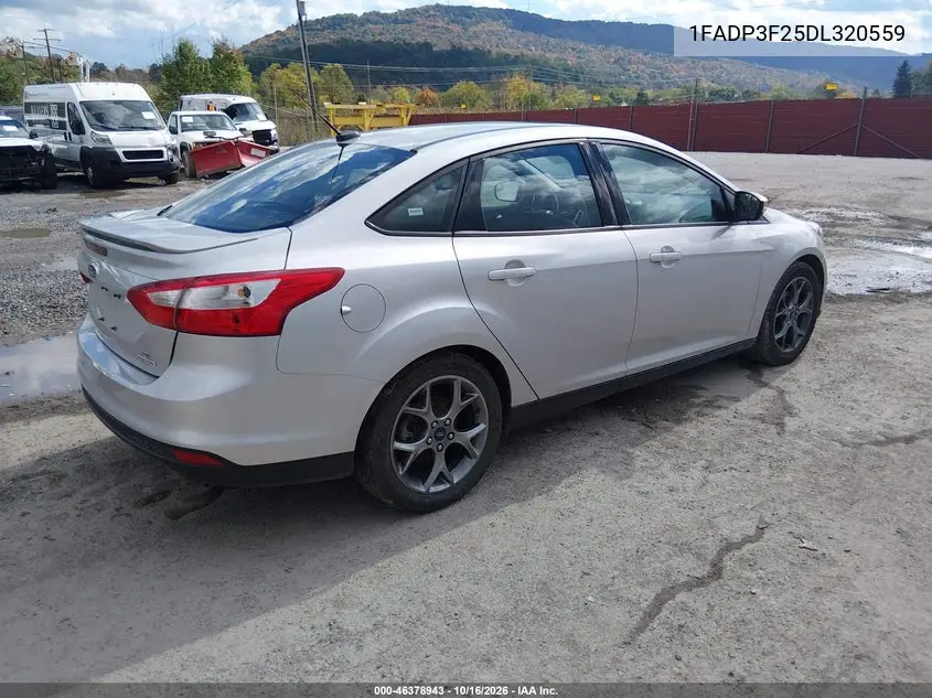 2013 FORD FOCUS VIN 1FADP3F25DL320559 — фото 4
