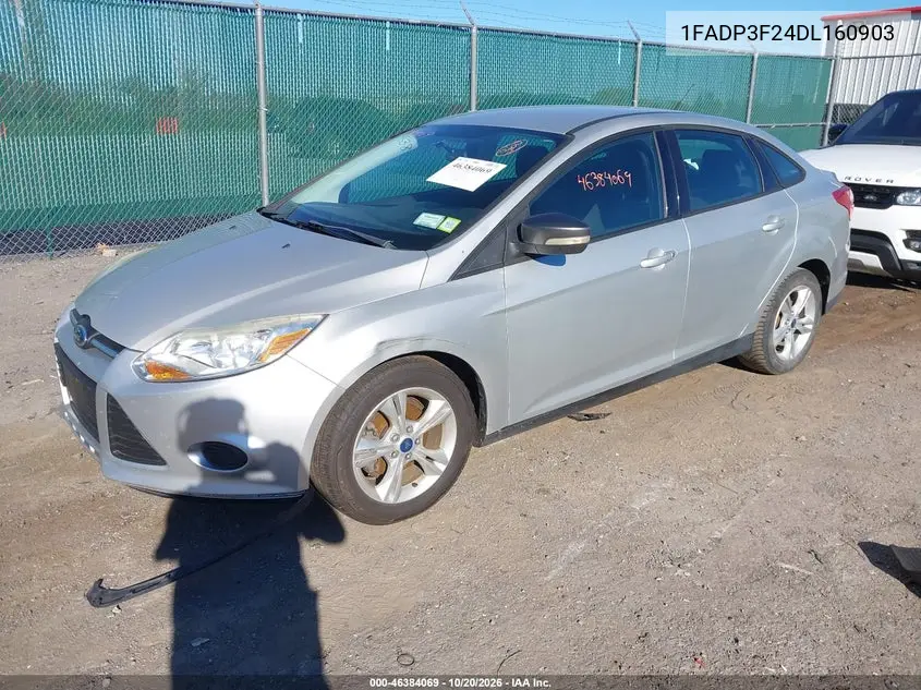2013 FORD FOCUS VIN 1FADP3F24DL160903 — фото 2