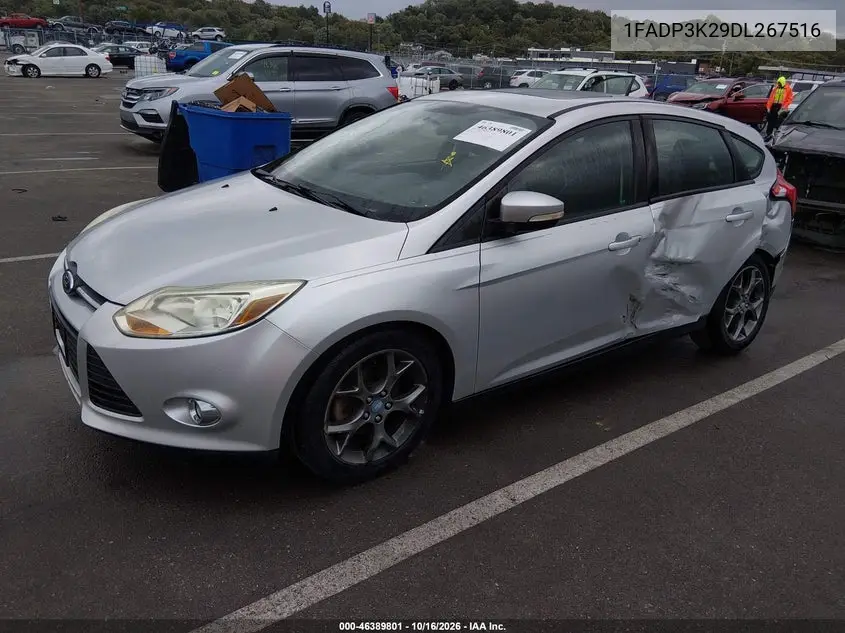 2013 FORD FOCUS VIN 1FADP3K29DL267516 — фото 3