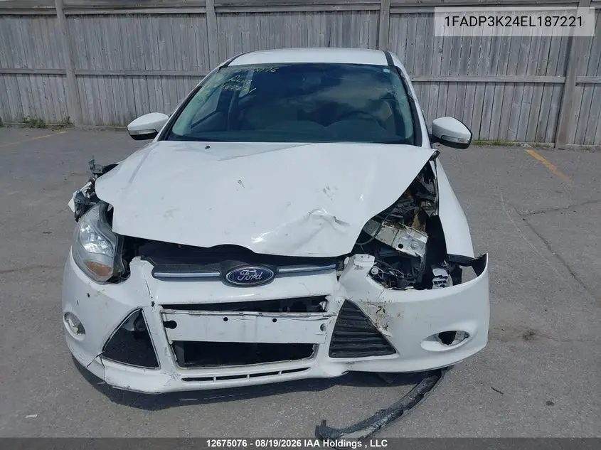 2014 FORD FOCUS VIN 1FADP3K24EL187221 — фото 13