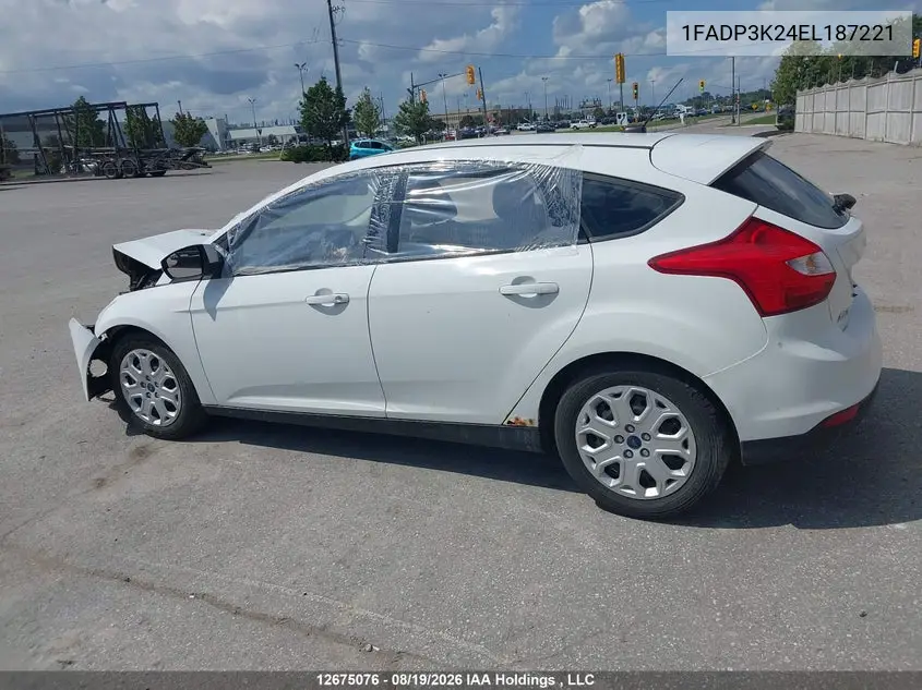 2014 FORD FOCUS VIN 1FADP3K24EL187221 — фото 15