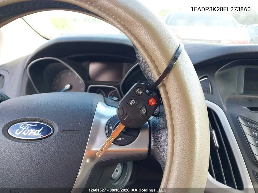 2014 FORD FOCUS VIN 1FADP3K28EL273860 — фото 11
