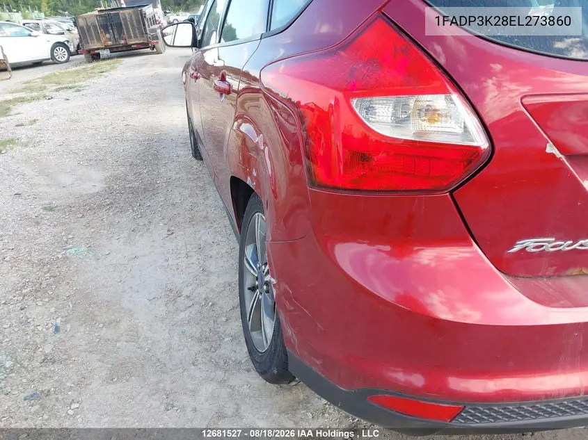 2014 FORD FOCUS VIN 1FADP3K28EL273860 — фото 12