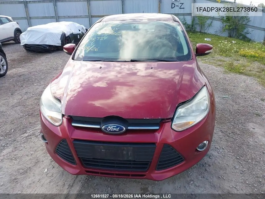 2014 FORD FOCUS VIN 1FADP3K28EL273860 — фото 13