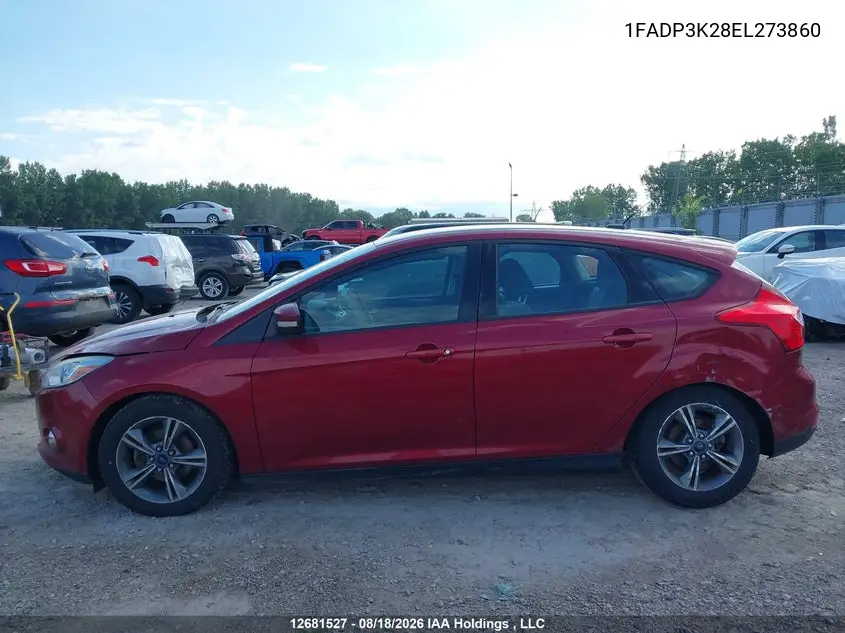 2014 FORD FOCUS VIN 1FADP3K28EL273860 — фото 15