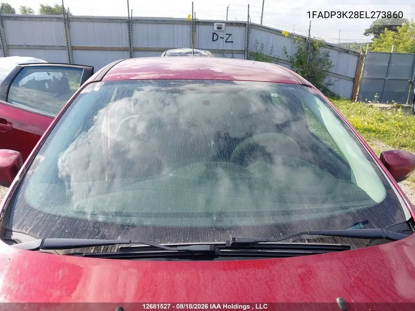 2014 FORD FOCUS VIN 1FADP3K28EL273860 — фото 18