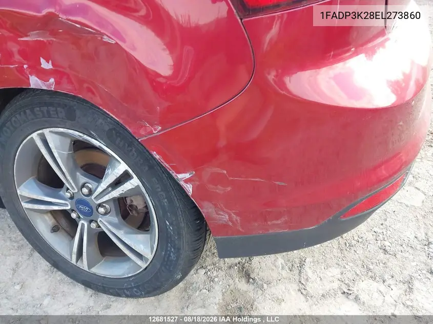 2014 FORD FOCUS VIN 1FADP3K28EL273860 — фото 20