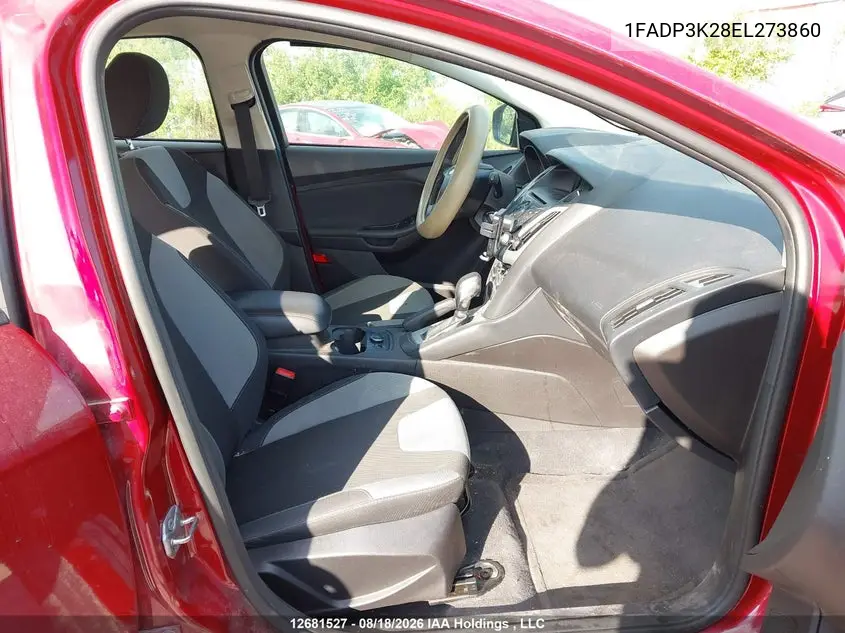 2014 FORD FOCUS VIN 1FADP3K28EL273860 — фото 5