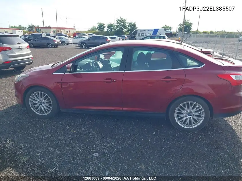 2014 FORD FOCUS VIN 1FADP3J22EL385507 — фото 14