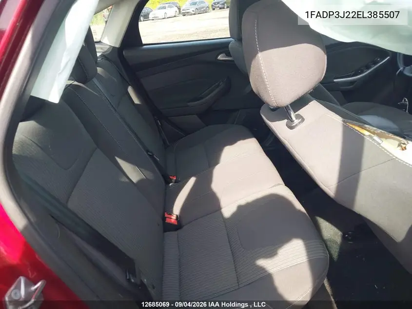 2014 FORD FOCUS VIN 1FADP3J22EL385507 — фото 8
