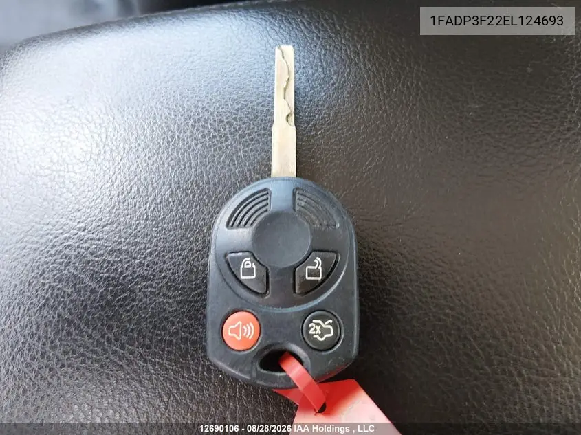 2014 FORD FOCUS VIN 1FADP3F22EL124693 — фото 11