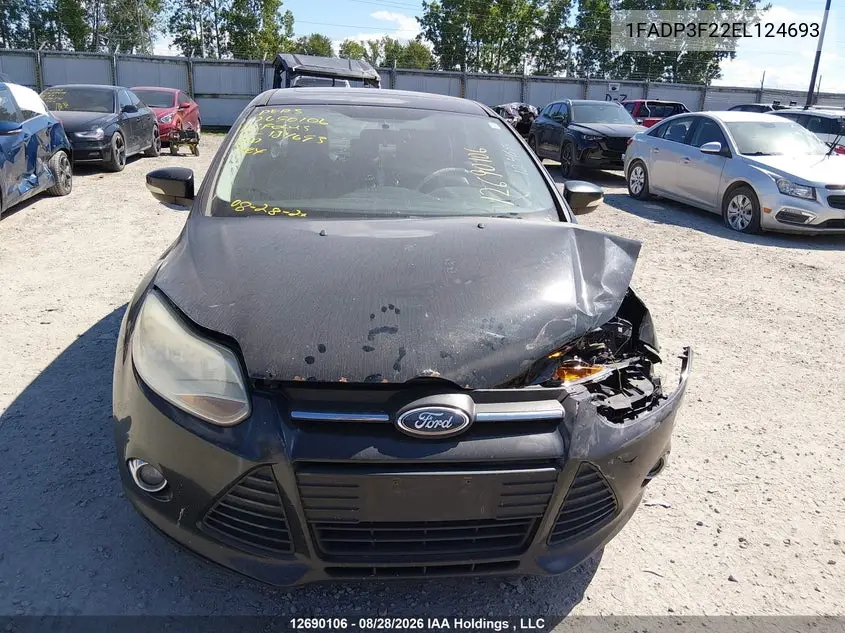 2014 FORD FOCUS VIN 1FADP3F22EL124693 — фото 13