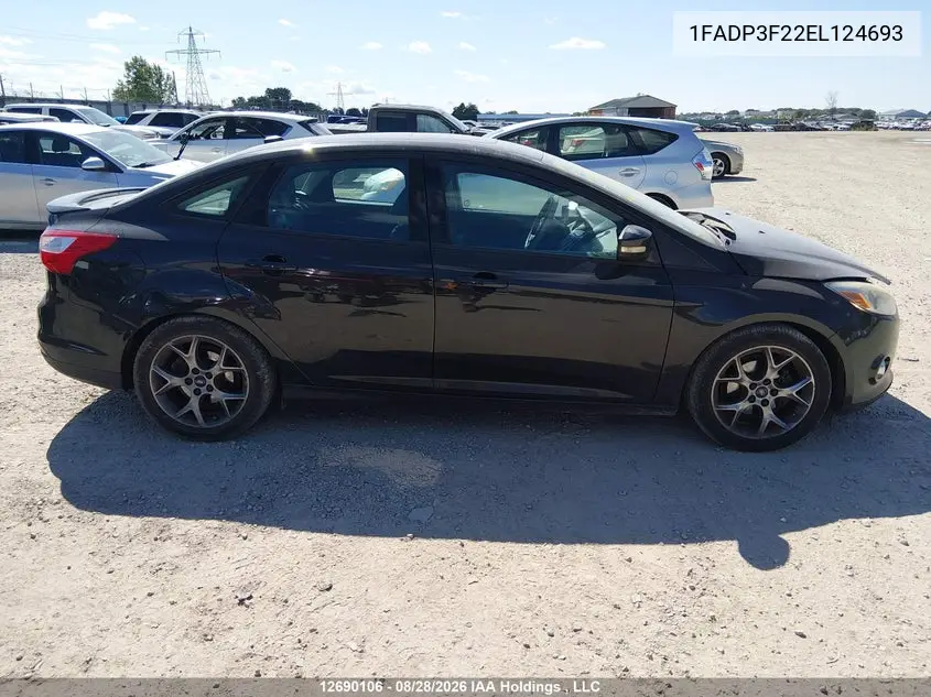 2014 FORD FOCUS VIN 1FADP3F22EL124693 — фото 14