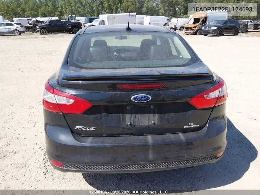 2014 FORD FOCUS VIN 1FADP3F22EL124693 — фото 17