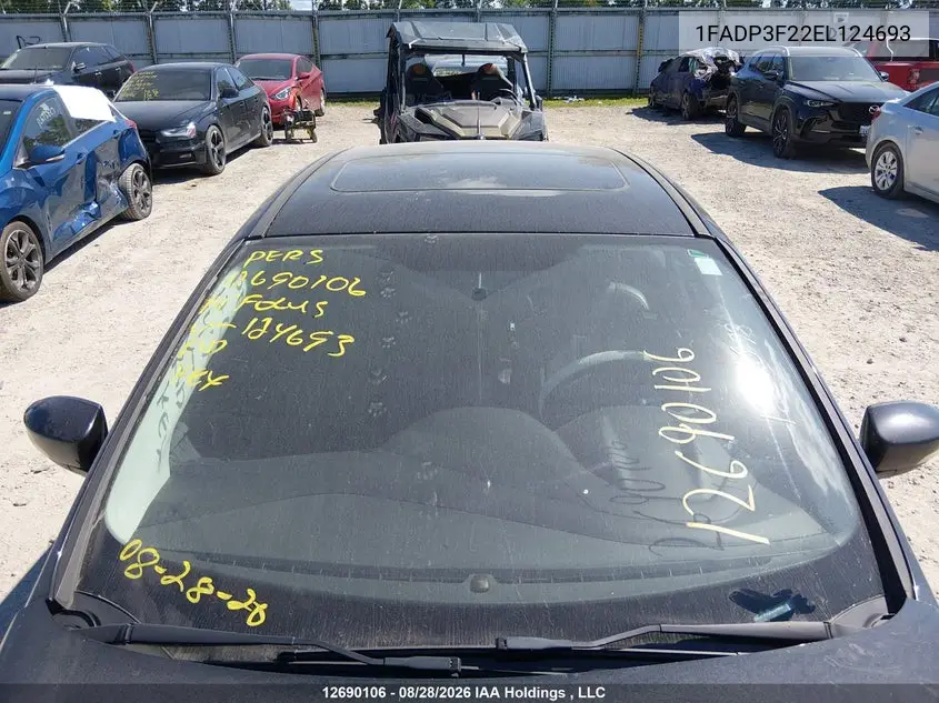 2014 FORD FOCUS VIN 1FADP3F22EL124693 — фото 18