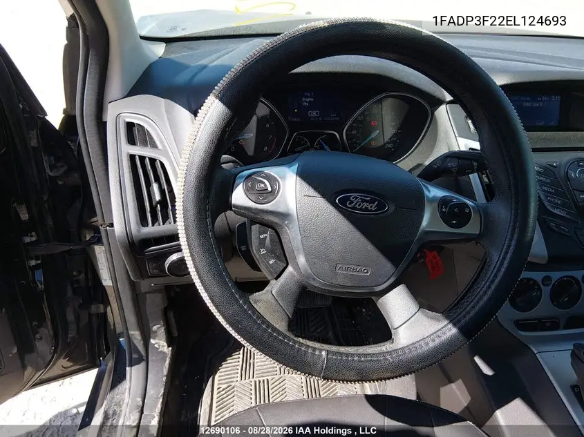 2014 FORD FOCUS VIN 1FADP3F22EL124693 — фото 21