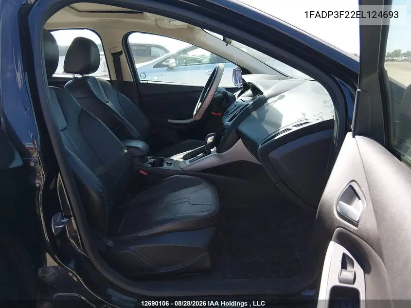 2014 FORD FOCUS VIN 1FADP3F22EL124693 — фото 5