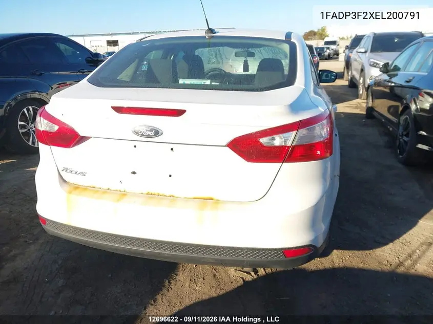 2014 FORD FOCUS VIN 1FADP3F2XEL200791 — фото 15