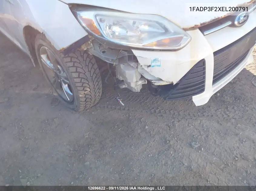 2014 FORD FOCUS VIN 1FADP3F2XEL200791 — фото 6