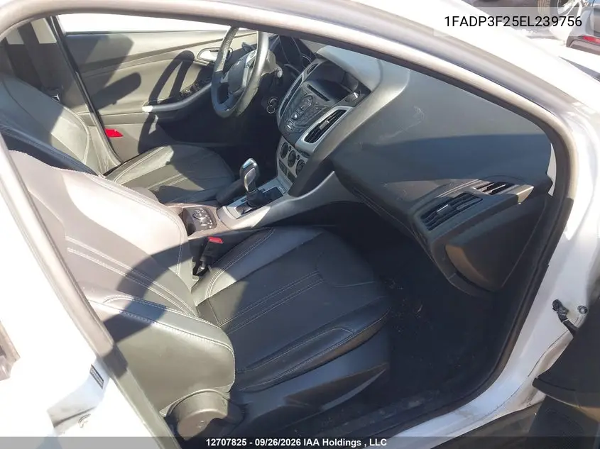 2014 FORD FOCUS VIN 1FADP3F25EL239756 — фото 5