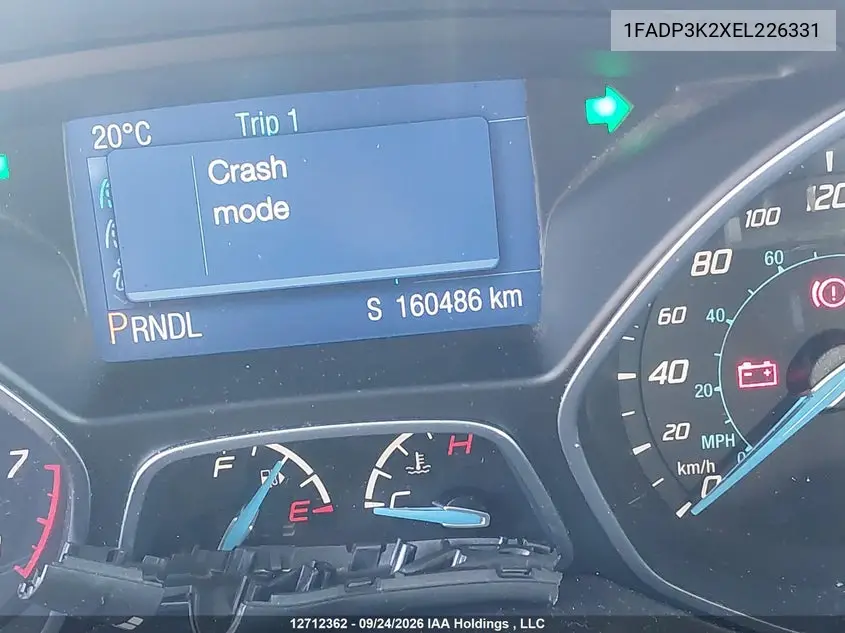 2014 FORD FOCUS VIN 1FADP3K2XEL226331 — фото 16