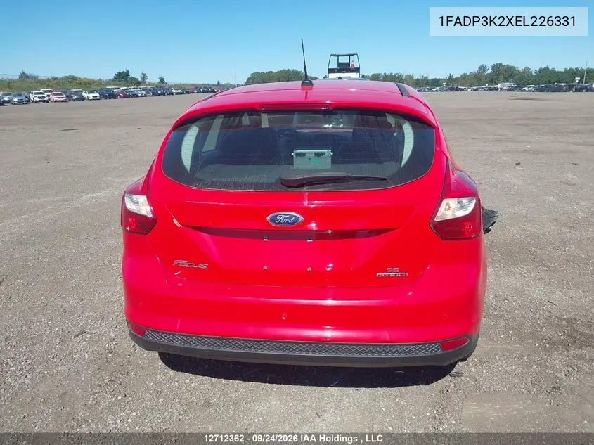 2014 FORD FOCUS VIN 1FADP3K2XEL226331 — фото 17