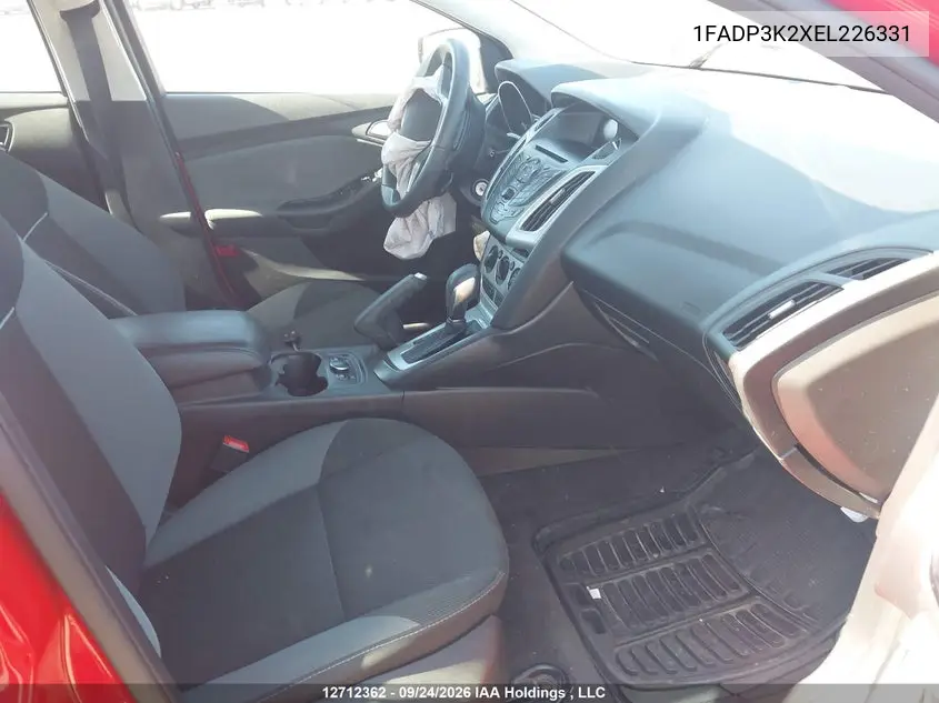 2014 FORD FOCUS VIN 1FADP3K2XEL226331 — фото 5