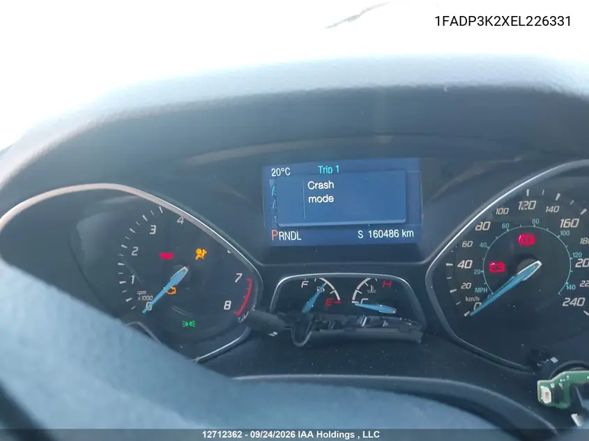 2014 FORD FOCUS VIN 1FADP3K2XEL226331 — фото 7