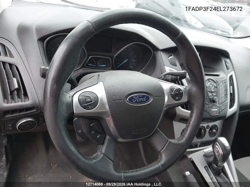 2014 FORD FOCUS VIN 1FADP3F24EL273672 — фото 11