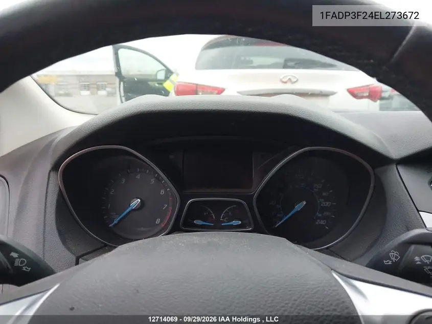 2014 FORD FOCUS VIN 1FADP3F24EL273672 — фото 15