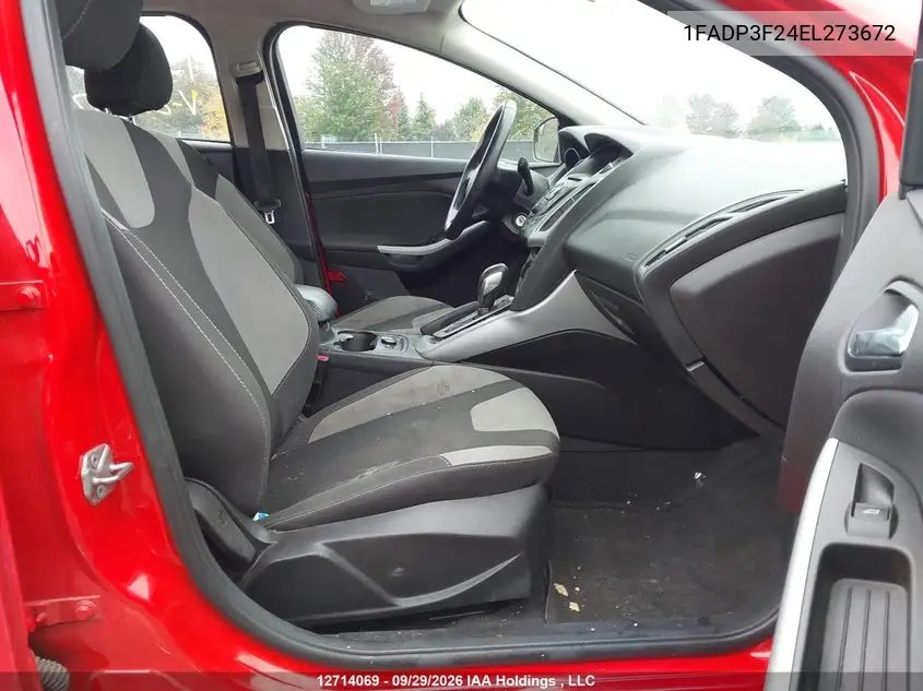 2014 FORD FOCUS VIN 1FADP3F24EL273672 — фото 5