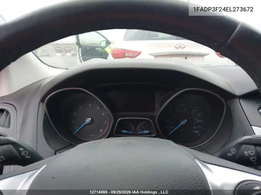 2014 FORD FOCUS VIN 1FADP3F24EL273672 — фото 7