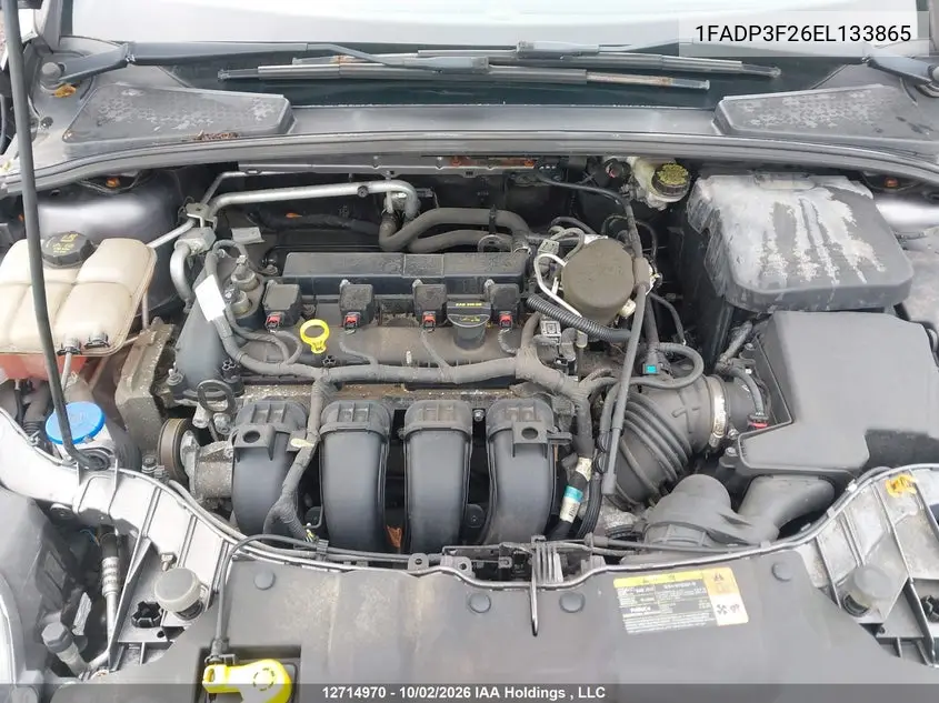 2014 FORD FOCUS VIN 1FADP3F26EL133865 — фото 10