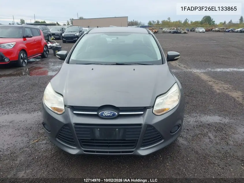 2014 FORD FOCUS VIN 1FADP3F26EL133865 — фото 12