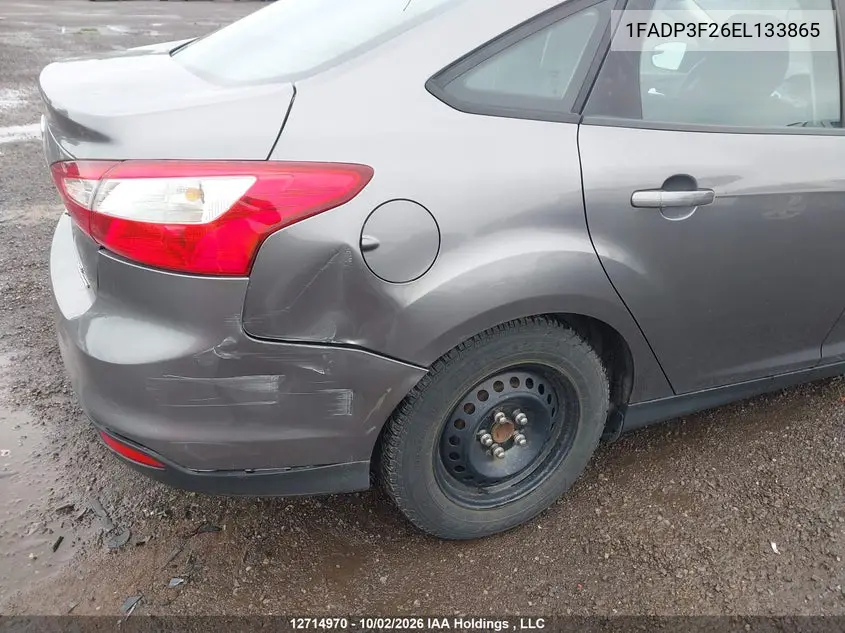 2014 FORD FOCUS VIN 1FADP3F26EL133865 — фото 6