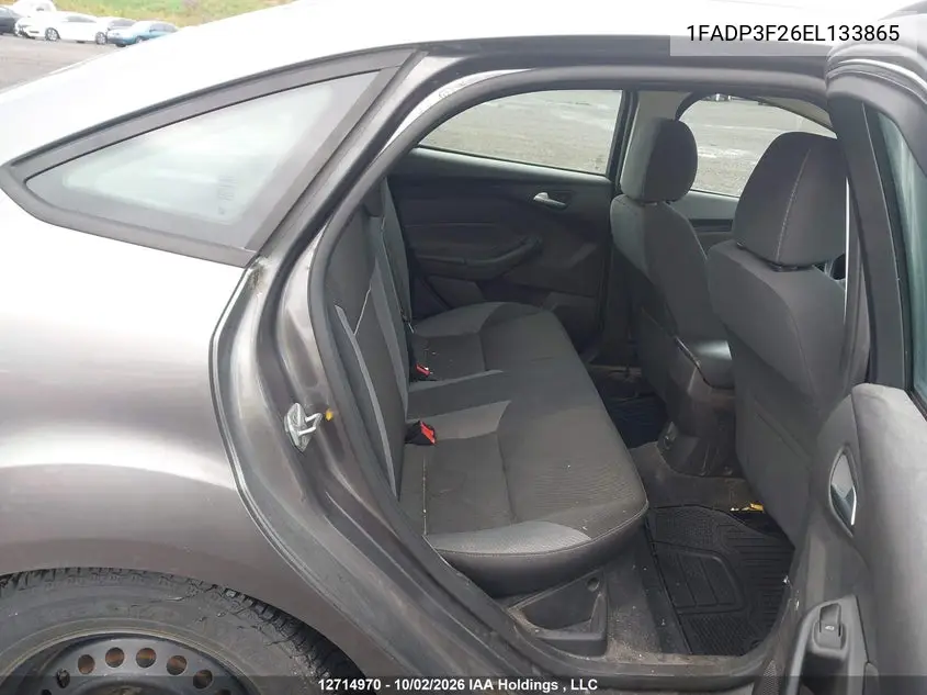 2014 FORD FOCUS VIN 1FADP3F26EL133865 — фото 8