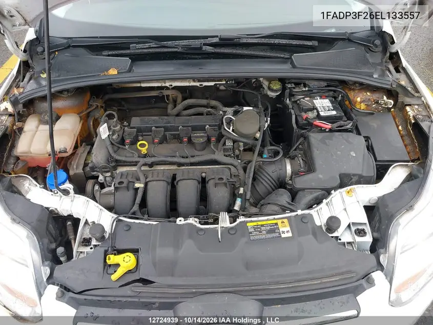 2014 FORD FOCUS VIN 1FADP3F26EL133557 — фото 10