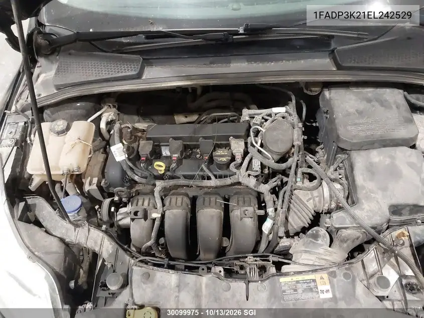 2014 FORD FOCUS VIN 1FADP3K21EL242529 — фото 10