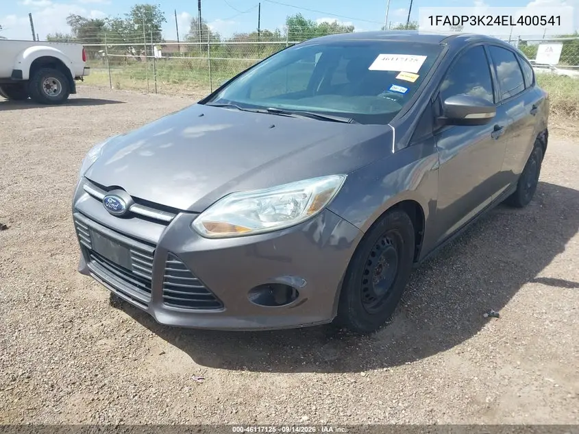 2014 FORD FOCUS VIN 1FADP3K24EL400541 — фото 2