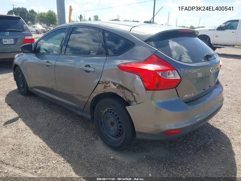 2014 FORD FOCUS VIN 1FADP3K24EL400541 — фото 3