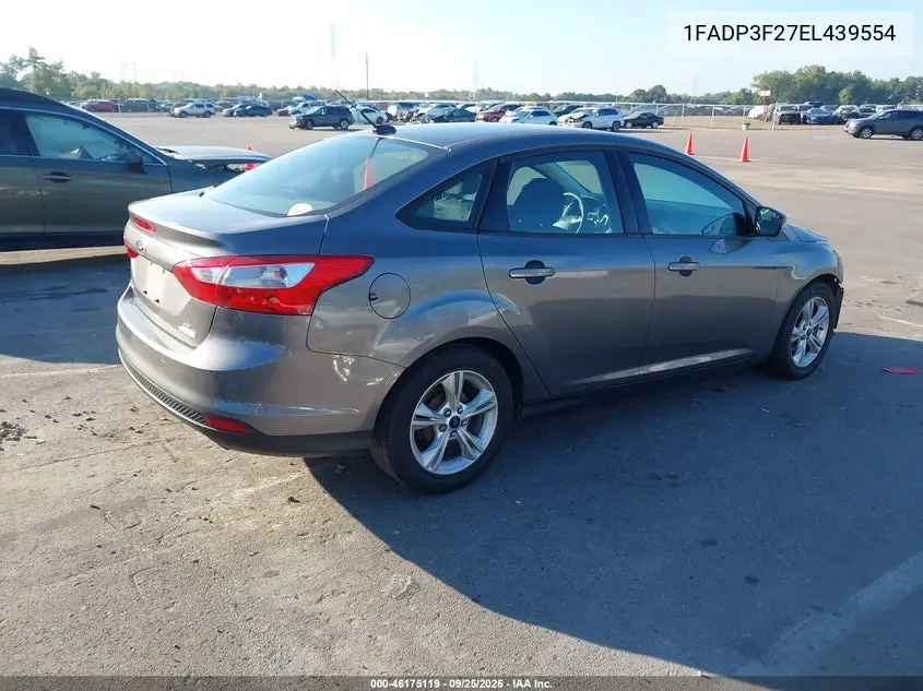 2014 FORD FOCUS VIN 1FADP3F27EL439554 — фото 4