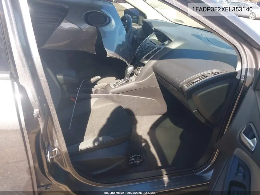 2014 FORD FOCUS VIN 1FADP3F2XEL353140 — фото 5