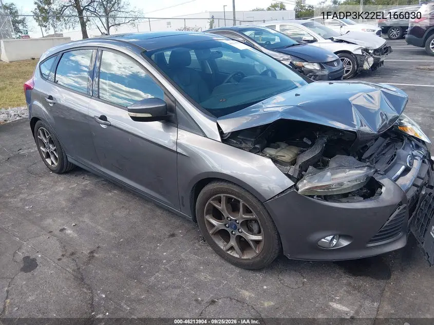 FORD FOCUS 2014, VIN 1FADP3K22EL166030