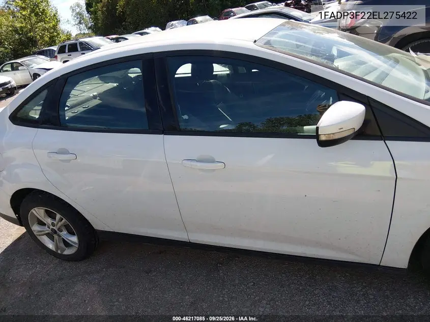 2014 FORD FOCUS VIN 1FADP3F22EL275422 — фото 14