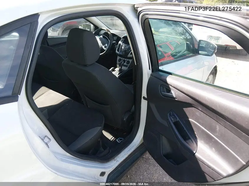 2014 FORD FOCUS VIN 1FADP3F22EL275422 — фото 8