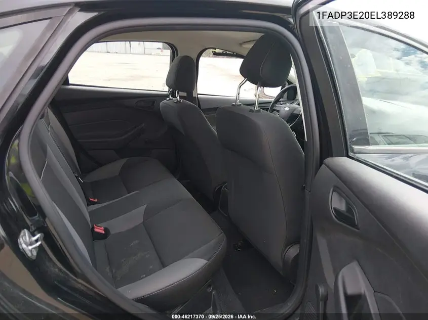 2014 FORD FOCUS VIN 1FADP3E20EL389288 — фото 8