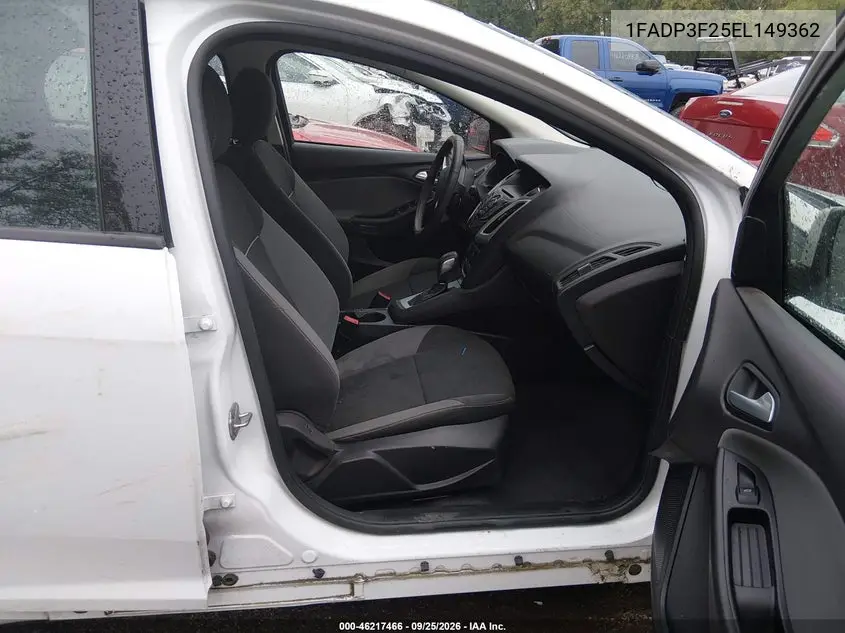 2014 FORD FOCUS VIN 1FADP3F25EL149362 — фото 5