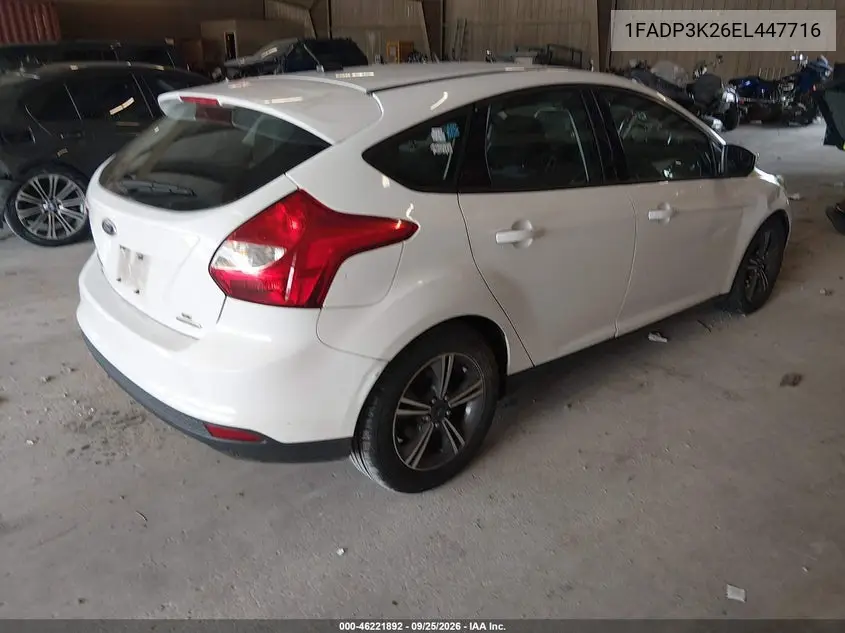2014 FORD FOCUS VIN 1FADP3K26EL447716 — фото 4